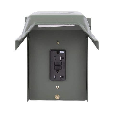 10 amp junction box|20 amp backyard receptacle.